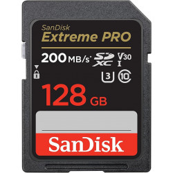 Sandisk Extreme SDSDXXD-128G-GN4IN Karta Pamięci Microsd, Czarny, 128 GB
